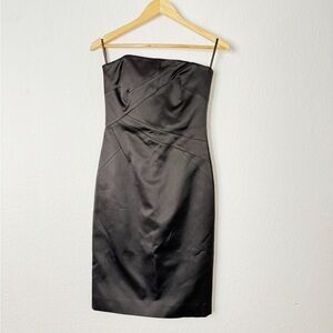 Michael Kors Collection Strapless Mini Shift Dress